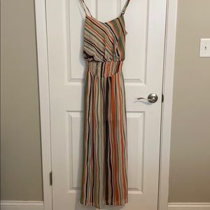 Stripped Colorful Maxi Dress